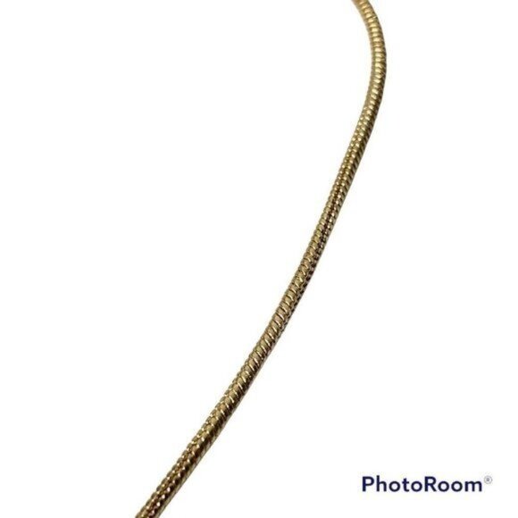 LEAVES Gold-Tone Enameled Statement Necklace - Picture 4 of 7